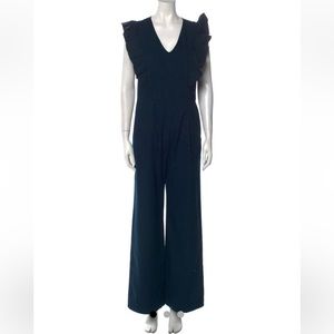 Sea New York Blue Wide-Leg Jumpsuit